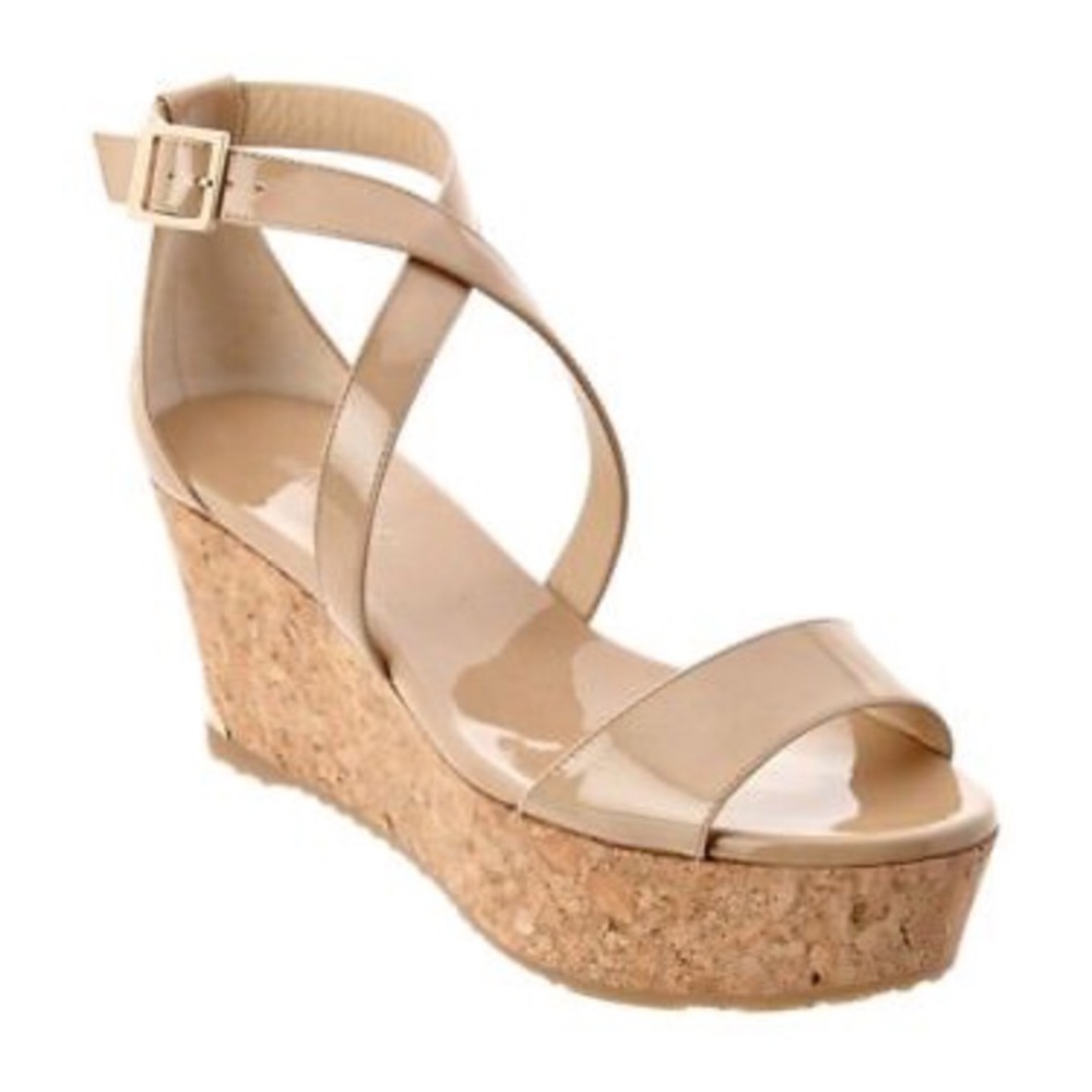 Jimmy Choo Portia Nude Sandals